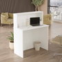 Hanah Home Mesa de Recepción Beg20-W Blanca